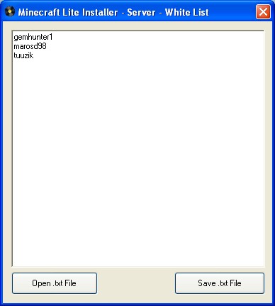 White List
